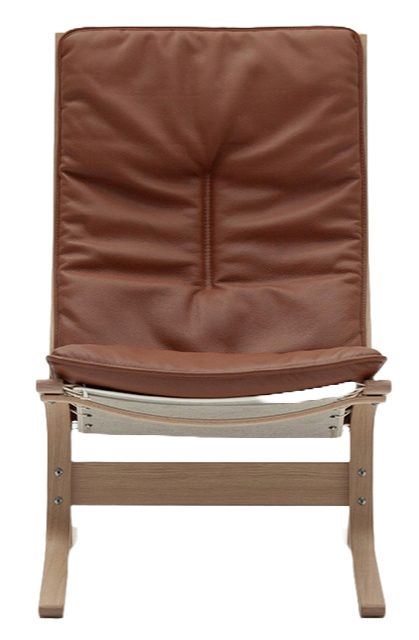 Bild von LK Hjelle Siesta Fiora Sessel hoch SH: 43 cm – Natur/Elmo Rustical Tan