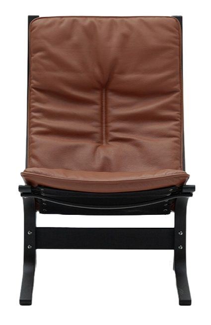 Bild von LK Hjelle Siesta Fiora Sessel Hoch SH: 43 cm - Schwarz/Elmo Rustical Tan