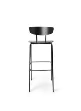 Bild von Ferm Living Herman Barhocker H: 96 cm - Schwarze Eiche