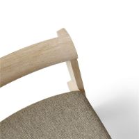 Bild von Form & Refine Blueprint Stuhl SH: 45 cm - Weiße Eiche/Hallingdal 65