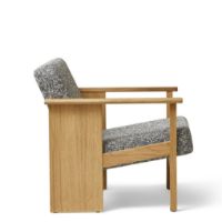 Bild von Form & Refine Loungesessel SH: 39 cm - Eiche/Zero