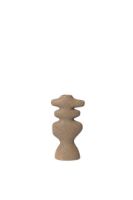 Bild von Ferm Living Yara Kerzenhalter Large H: 19,5 cm - Dunkler Sand