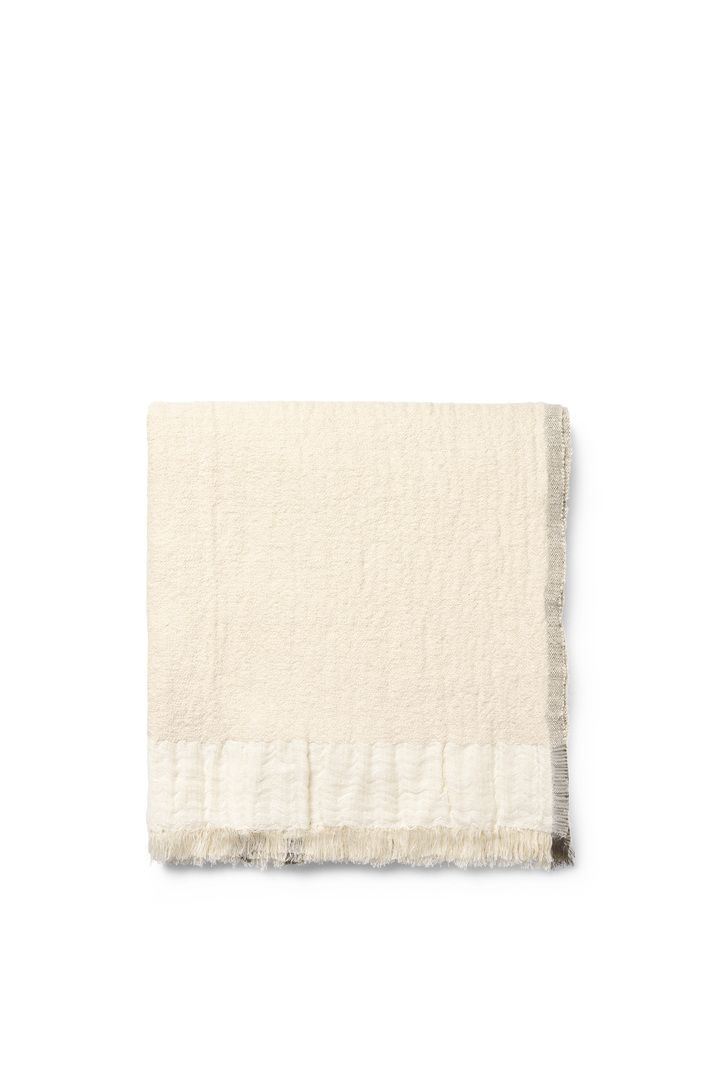 Bild von Ferm Living Weaver Plaid 120x170 cm - Off-White VORBESTELLUNG: mitte Februar 2024