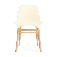 Bild von Normann Copenhagen Form Stuhl SH: 44 cm - Eiche/Cream