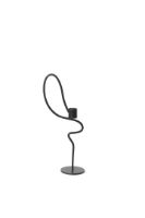 Bild von Ferm Living Valse Kerzenhalter Hoch H: 28 cm - Schwarz