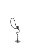 Bild von Ferm Living Valse Kerzenhalter Hoch H: 28 cm - Schwarz