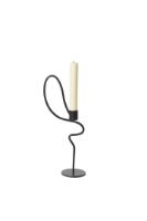Bild von Ferm Living Valse Kerzenhalter Hoch H: 28 cm - Schwarz