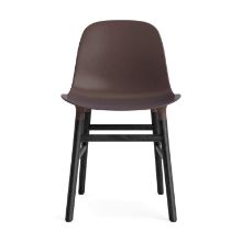 Bild von Normann Copenhagen Form Stuhl SH: 44 cm - Schwarze Eiche/Braun