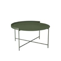 Bild von HOUE EDGE Tabletttisch Ø: 76 cm - Olivgrün