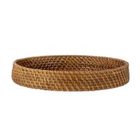 Bild von Bloomingville Narin Serviertablett H: 5 cm – Natur/Rattan