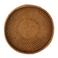 Bild von Bloomingville Narin Serviertablett H: 5 cm – Natur/Rattan