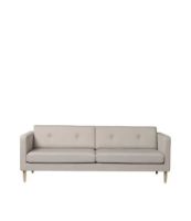 Bild von FDB Møbler Firhøj 3-Personen-Sofa L: 228 cm – Prada/Beige