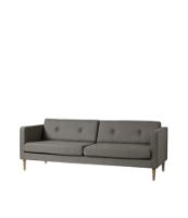 Bild von FDB Møbler Firhøj 3-Personen-Sofa L: 228 cm – MLF61/Grau