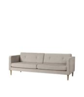 Bild von FDB Møbler Firhøj 3-Personen-Sofa L: 228 cm – Tangent/Beige