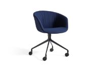 Bild von HAY AAC 25 Soft About A Chair SH: 46 cm – Schwarz pulverbeschichtetes Aluminium/Remix 773