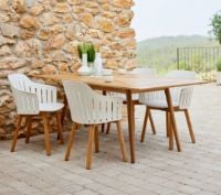 Bild von Cane-line Outdoor Define Esstisch 180x90 cm – Teak VORBESTELLUNG: Ende März 2024