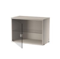 Bild von String Furniture Vitrine mit Schwingglastür 58 x 42 cm – Beige