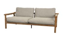 Bild von Cane-line Outdoor Sticks 2-Sitzer-Sofa B: 194 cm – Teak/Wüstensand