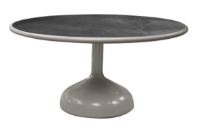 Bild von Cane-line Outdoor Glaze Esstisch Ø: 147 cm - Taupe/Fossil Black