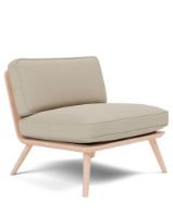 Bild von Fredericia Furniture 1710 Spine Lounge Stuhl – Grand Linen/Eg