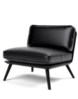 Bild von Fredericia Furniture 1710 Spine Lounge-Stuhl – Leder Primo/Ask