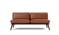 Bild von Fredericia Furniture 1712 Spine Lounge Sofa – Leder Cera/Ask
