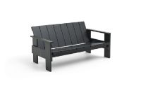 Bild von HAY Crate Lounge Sofa 77x134,5 cm - Schwarz