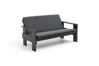 Bild von HAY Crate Lounge Sofa 77x134,5 cm - Schwarz