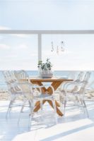 Bild von Sika-Design Colonial und Margret Außengartenmöbel-Set – Weiß/Teak