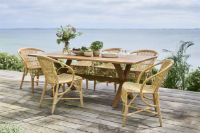 Bild von Sika-Design Colonial und Robert Gartenmöbel-Set – Teak/Natur