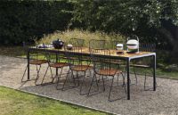 Bild von HOUE Four and Paon Gartenmöbel-Set – Schwarz/Aluminium