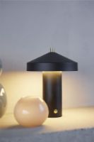 Bild von OYOY Hatto Tragbare Tischlampe H: 24,5 cm - Schwarz