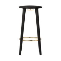 Bild von Umage The Socialite Counter Chair – Schwarze Eiche/Messing
