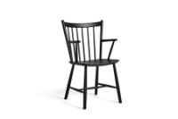Bild von HAY Børge Mogensen J42 Sessel SH: 44,5 cm – Schwarz lackiert