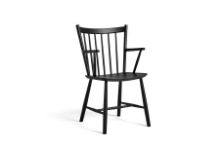 Bild von HAY Børge Mogensen J42 Sessel SH: 44,5 cm – Schwarz lackiert