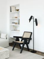 Bild von Design For The People Rochelle Stehleuchte H: 145 cm - Schwarz