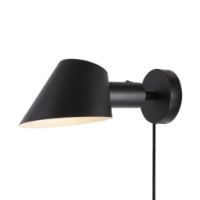 Bild von Design For The People Stay Wandleuchte H: 11,7 cm - Schwarz