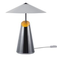 Bild von Design For The People Taido Tischlampe H: 38 cm – Chrom