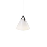 Bild von Design For The People Riemenpendel Ø: 27 cm – Opalweiß
