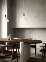 Bild von Design For The People Nori Pendelleuchte Ø: 27 cm – Weiß