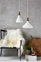 Bild von Design For The People Nori Pendelleuchte Ø: 27 cm – Weiß
