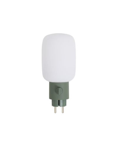 Pedestal Plug-in Lamp H: 20 cm - Mossy Green