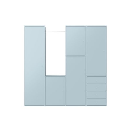 Montana Wardrobe System 01 186,3x190 cm - Flint