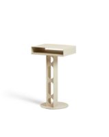 Bild von Sidekick-Tisch mit Sockel H: 58,5 cm – Perlmutt