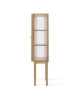 Bild von Audo Copenhagen Curiosity Cabinet Tall – Glas / Massive Eiche