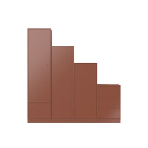 Montana Wardrobe System 02 186,3x190 cm - Hazelnut
