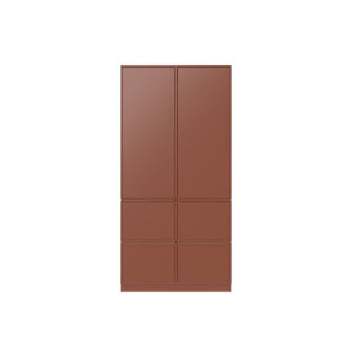 Montana Wardrobe System 05 188,4x95,2 cm - Hazelnut