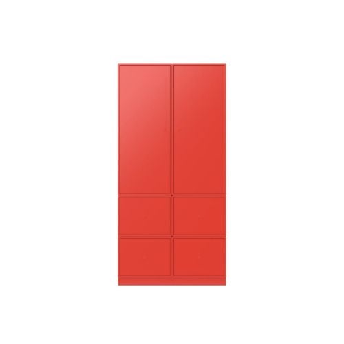 Montana Wardrobe System 05 188,4x95,2 cm - Rosehip