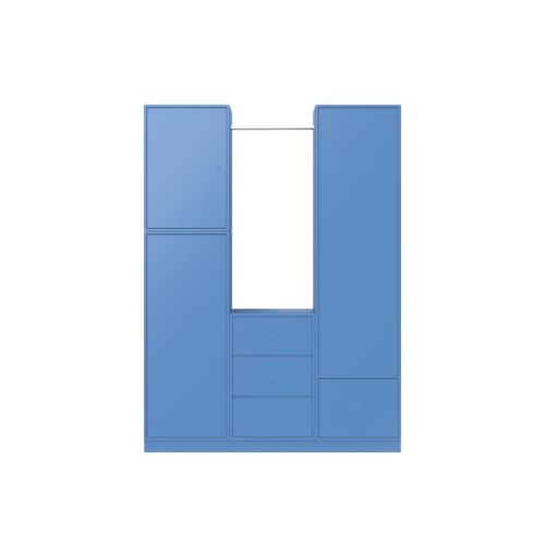 Montana Wardrobe System 06 186,4x142,8 cm - Azure