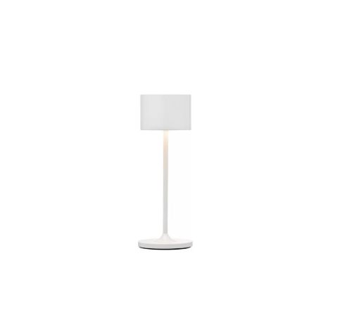 Blomus FAROL Mini Mobile Outdoor LED Lampe H: 19,5 cm - Weiß